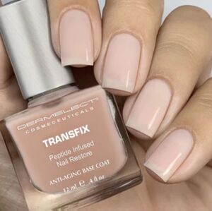 Dermelect Transfix Nail Restore Base Coat- with Protein Peptides Strengthening